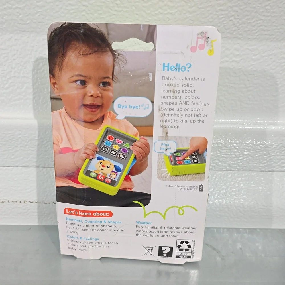 Laugh & Learn‎ 2-in-1 Slide to learn Smartphone NWT